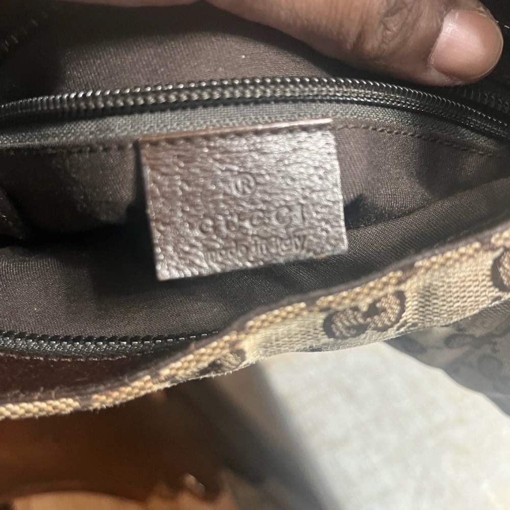 Gucci Canvas tote Brown - Picture 4 of 7